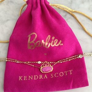 Limited edition Kendra Scott x Barbie necklace